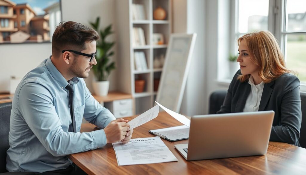 Beratungsgespräch zur Anmeldung einer Solaranlage
