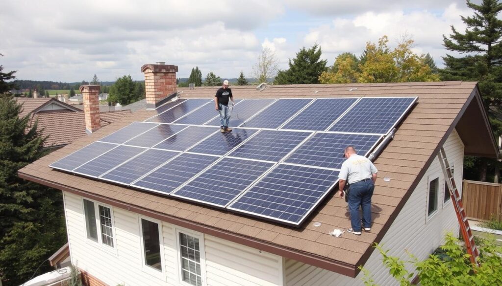 Erweiterung einer bestehenden Solaranlage mit zusätzlichen Modulen