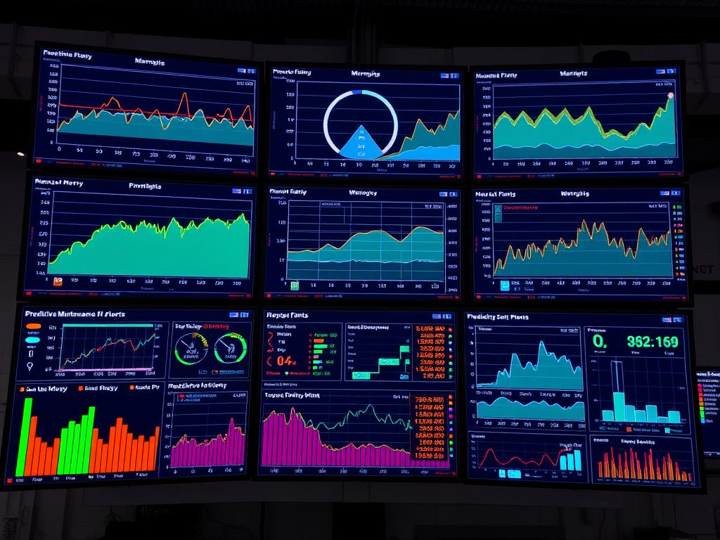 Fortschrittliches Monitoring-System für Megawatt Energieanlagen Effizienz