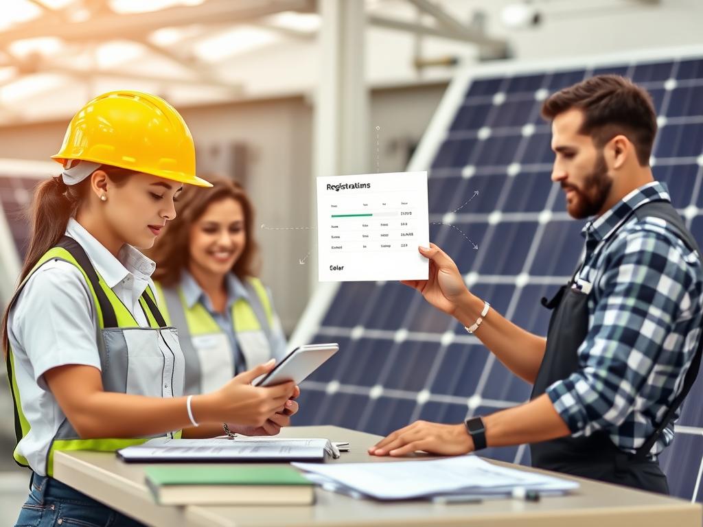 Solarteur-Unternehmen mit automatisierter EVU-Anmeldung