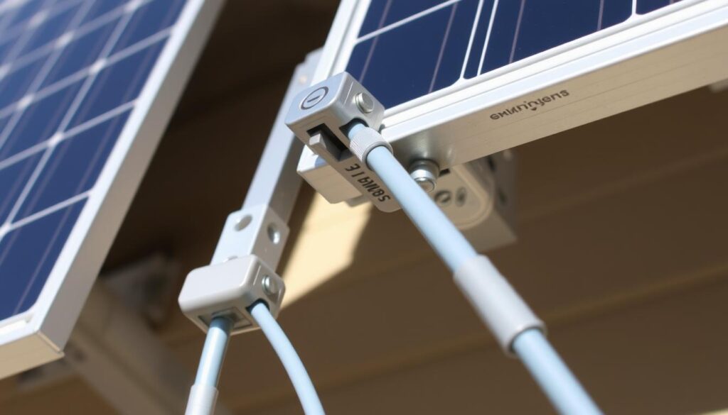 Erdung der Solarmodule und der PV-Unterkonstruktion