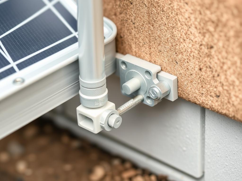 Korrekte Erdung einer PV-Unterkonstruktion