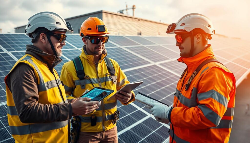 Zukunft der Solaranlagen-Montage mit digitaler Unterstützung